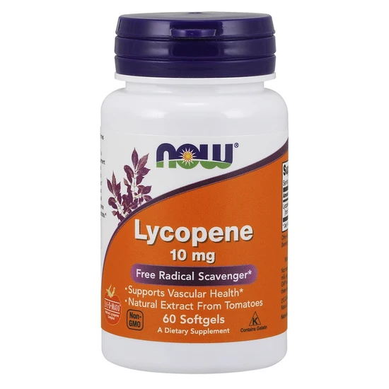 Now Foods Lycopene 10Mg 60 Softgels