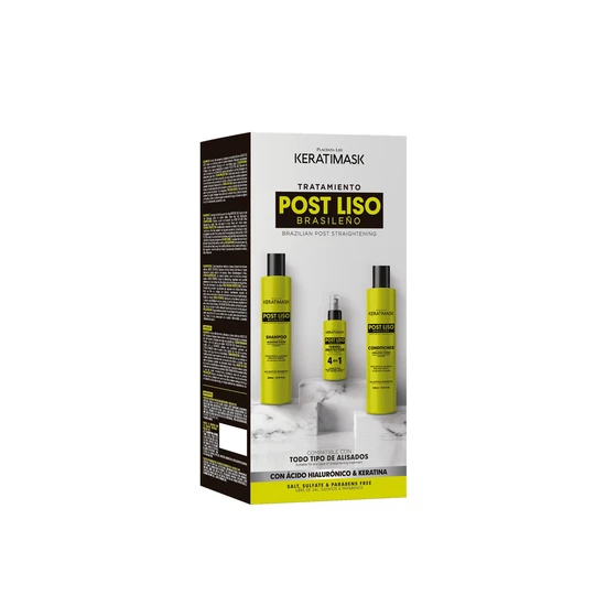 Be Natural Keratimask Brazilian Post Straightening Kit