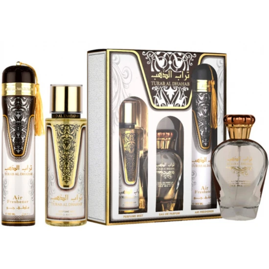 Ard Al Zaafaran Turab Al Dhahab Eau De Parfum Gift Set