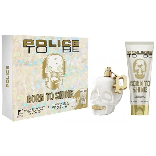 Police To Be Born To Shine Eau De Parfum 40ml + Body Lotion 100ml Gift Set For Her