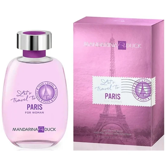 Mandarina Duck Let's Travel To Paris For Woman Eau De Toilette