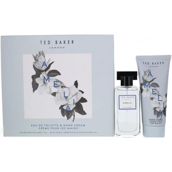 Ted Baker Amelia Eau De Toilette 50ml + Hand Cream 100ml Gift Set