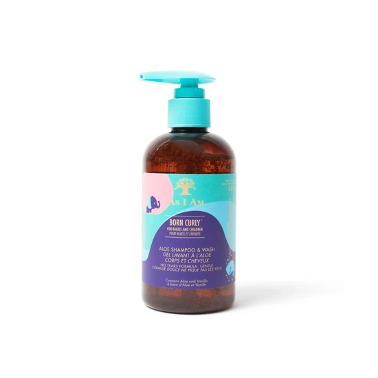 As I Am Born Curly Aloe Shampoo & Wash