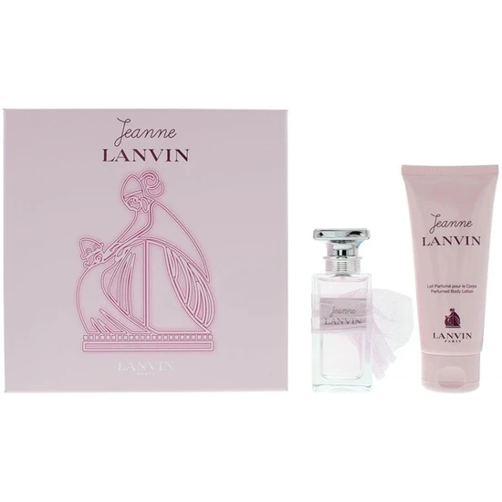 Lanvin Jeanne Eau De Parfum 50ml + Body Lotion 100ml Gift Set
