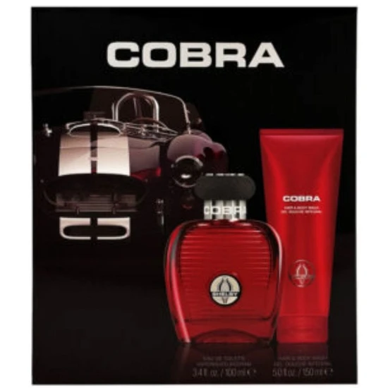 Carroll Shelby Red Cobra Eau De Toilette 100ml Gift Set