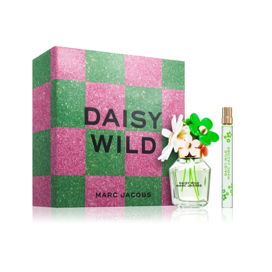 Marc Jacobs Daisy Wild Women's Perfume Gift Set 50ml Eau De Parfum + 10ml Eau De Parfum