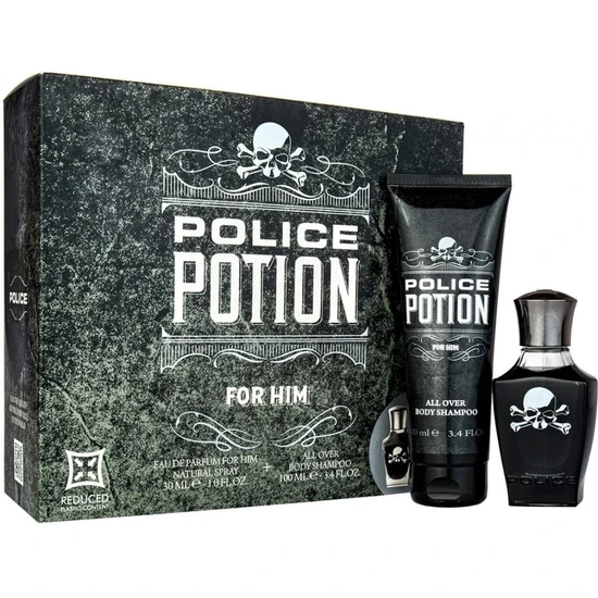 Police Potion For Him Gift Set 30ml Eau De Parfum + 100ml Shower Gel