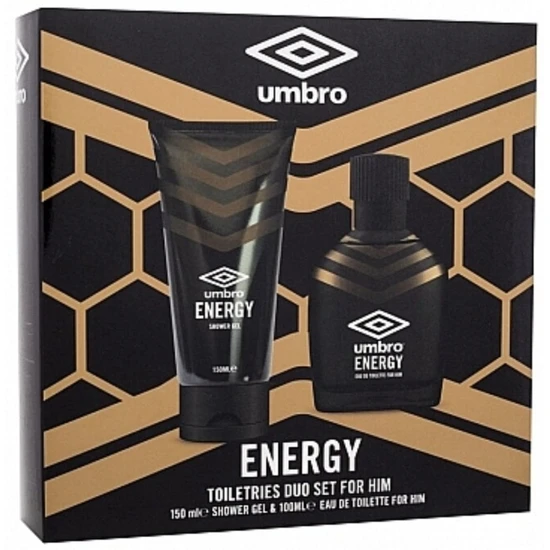 Umbro Power Gift Set 100ml Eau De Toilette + 150ml Body Wash