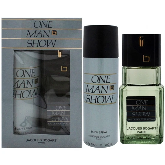 Jacques Bogart One Man Show Eau De Toilette Gift Set