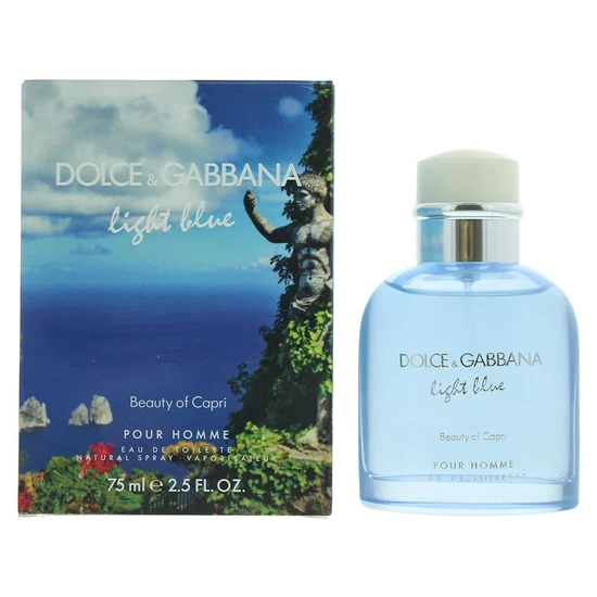 Dolce & Gabbana Light Blue Pour Homme Beauty Of Capri Eau De Toilette