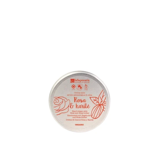 La Saponaria Rose & Shea Butter Hand Cream