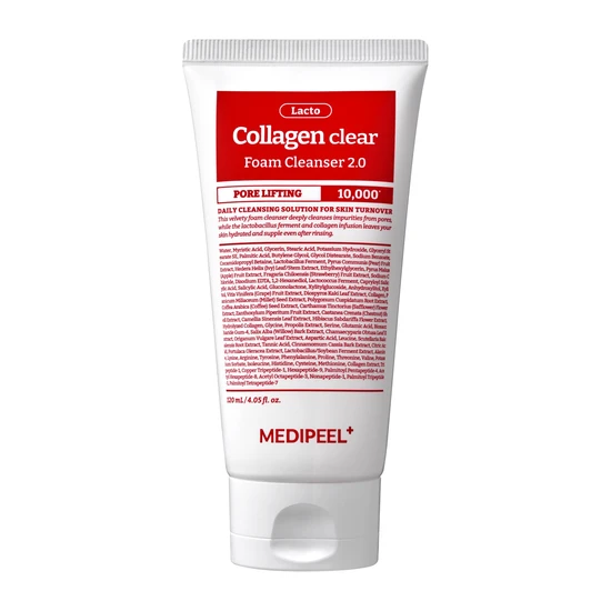 Medi-Peel Red Lacto Collagen Clear Foam Cleanser 2.0