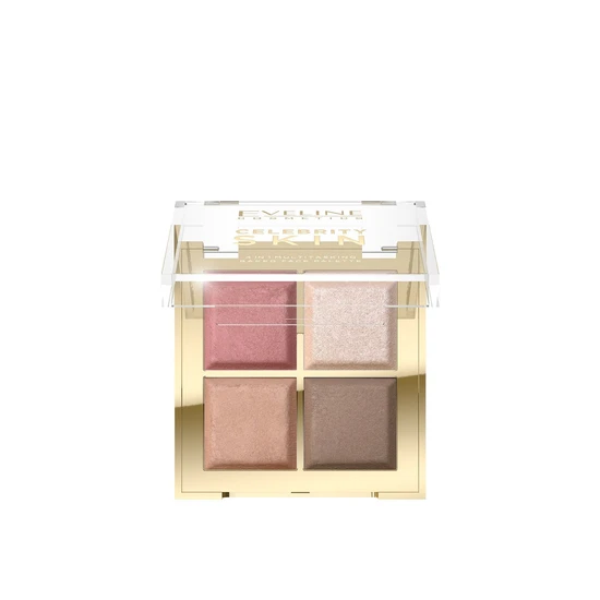 Eveline Celebrity Skin 4-in-1 Multitasking Baked Face Palette