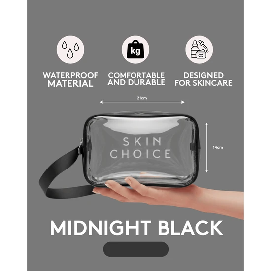 Skin Choice Clear Travel Bag