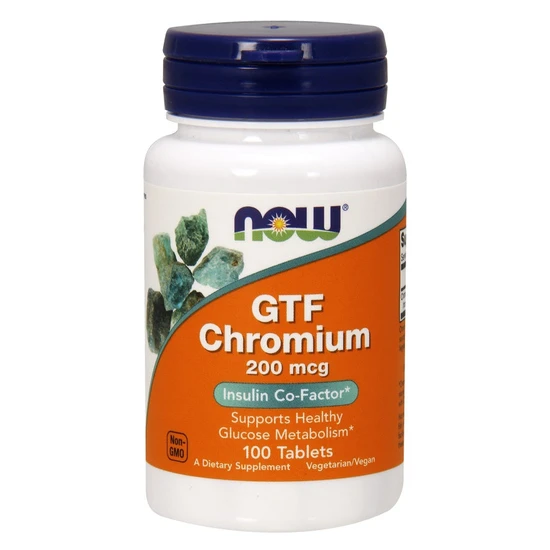 Now Foods Gtf Chromium 200Mcg 100 Tablets