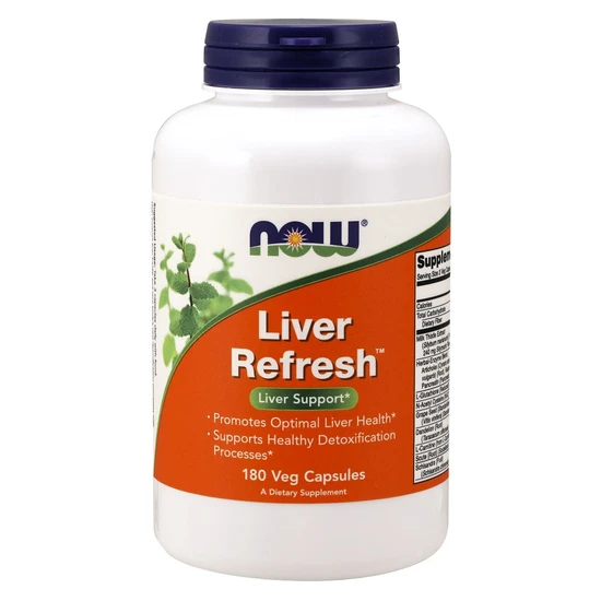 Now Foods Liver Refresh Capsules 180 Capsules