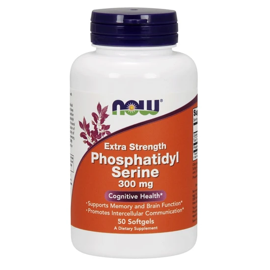 Now Foods Phosphatidyl Serine 300Mg Extra Strength 50 Softgels