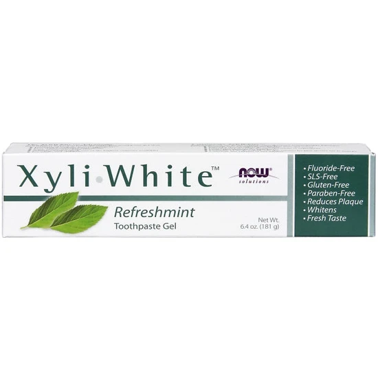 Now Foods Xyliwhite Refreshmint Toothpaste Gel 181G