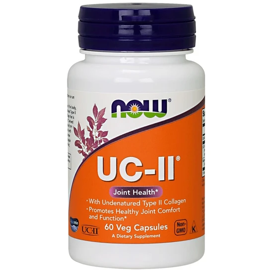 Now Foods Uc-Ii Undenatured Type Ii Collagen 60 Capsules