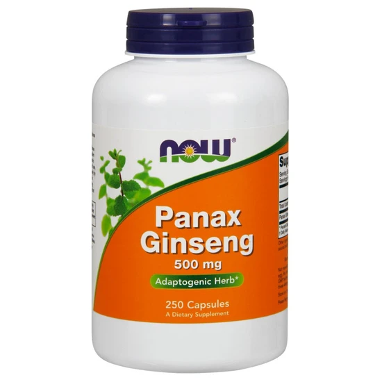 Now Foods Panax Ginseng 500Mg 250 Capsules