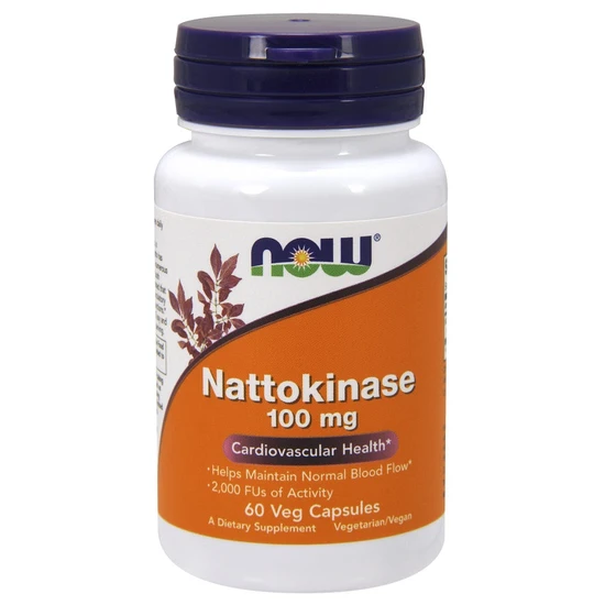 Now Foods Nattokinase 100Mg 60 Vcaps