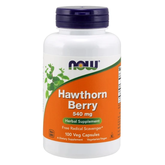 Now Foods Hawthorn Berry 540Mg 100 Capsules