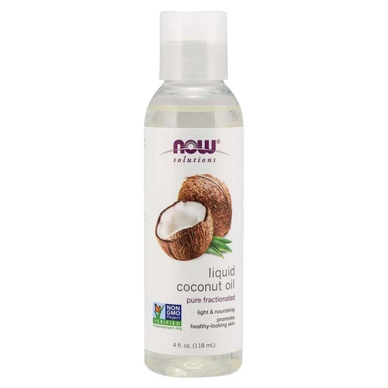 Now Foods Coconut Oil Liquid Pure Fractionated 118Ml