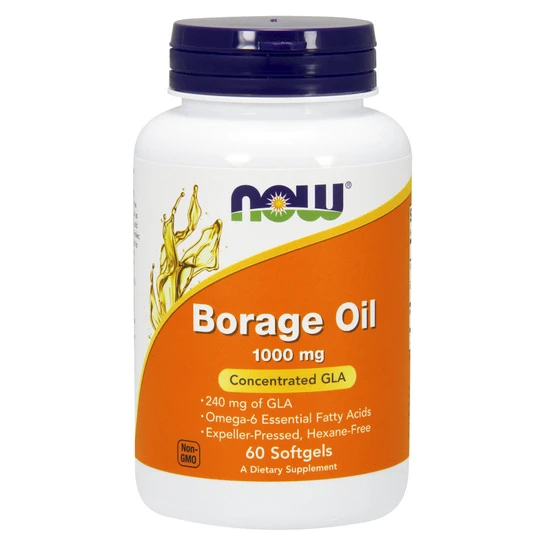 Now Foods Borage Oil 1000Mg - 60 Softgels