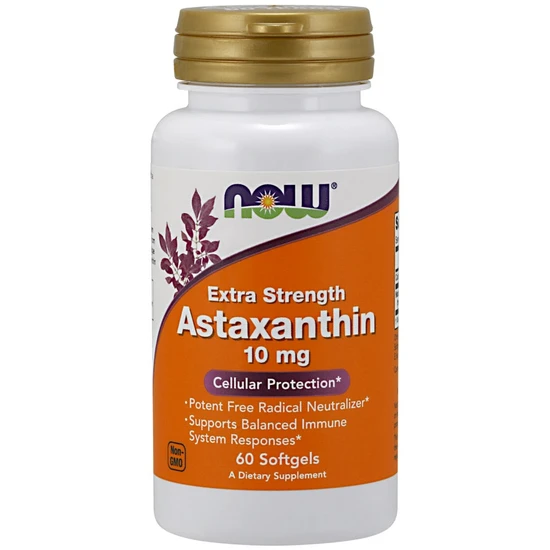 Now Foods Astaxanthin 10Mg - 60 Softgels