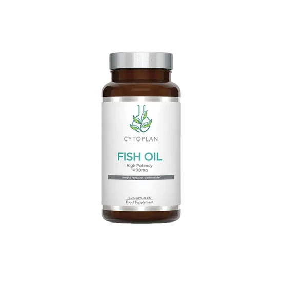 Cytoplan Fish Oil High Potency Omega 3 Epa/Dha 60 Capsules