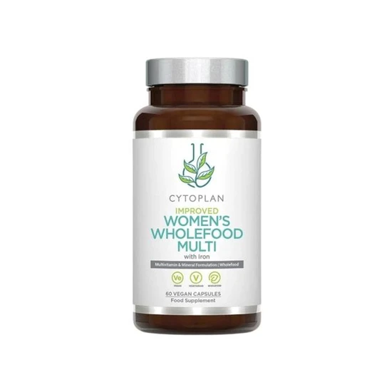 Cytoplan Women's Wholefood Multi With Iron Capsules