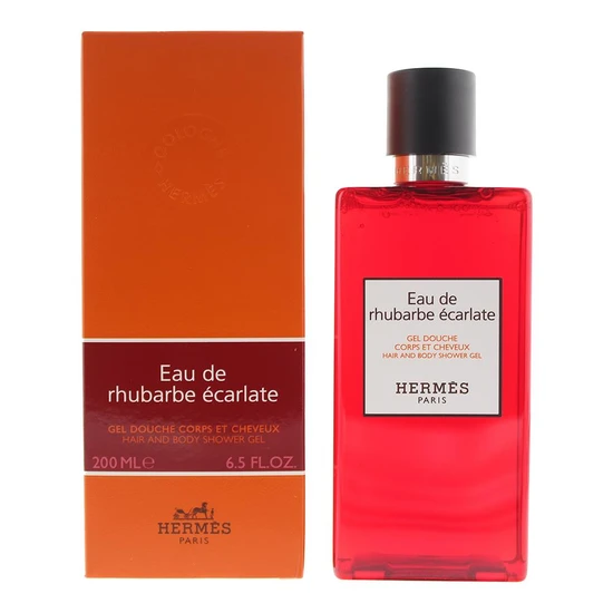 Hermès Eau De Rhubarbe Ecarlate Hair & Body Shower Gel