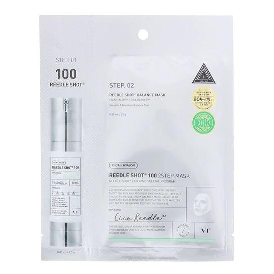 VT COSMETICS Gifts & Sets Mild Reedle Shot 100 2-Step Mask