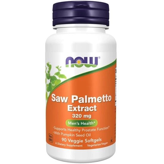 NOW Foods Saw Palmetto Extract With Pumpkin Seed Oil
