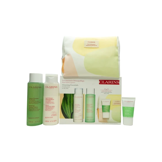 Clarins Cleansing Essentials Gift Set