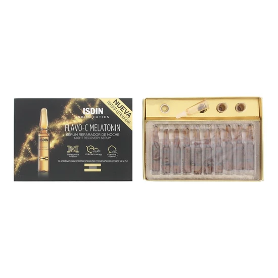 Isdin Isdinceutics Flavo-C Melatonin Repair Night Serum 2Ml
