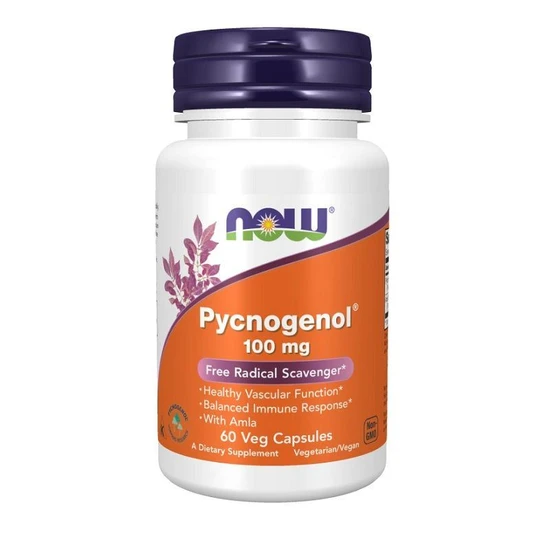 Now Foods Pycnogenol 100Mg Capsules 60 Capsules