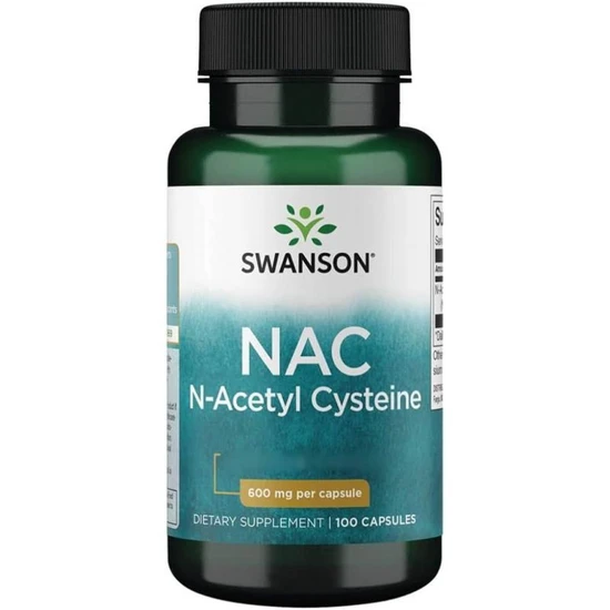 Swanson N-Acetyl Cysteine 600Mg Capsules 100 Capsules
