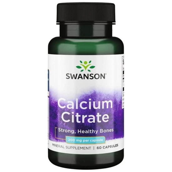 Swanson Calcium Citrate Capsules