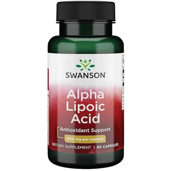 Swanson Alpha Lipoic Acid 300Mg 60 Capsules