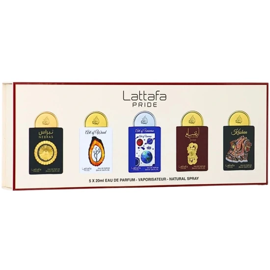 Lattafa Pride Collection No. 3 Eau De Parfum Fragrance Gift Set