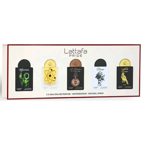 Lattafa Pride Eau De Parfum Gift Set Collection No.1