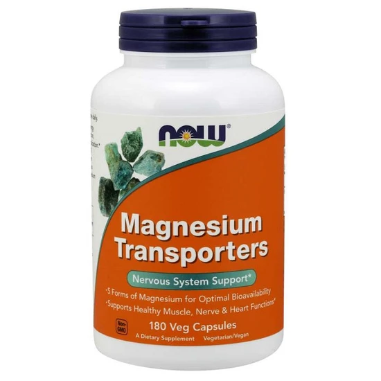 Now Foods Magnesium Transporters Capsules 180 Capsules