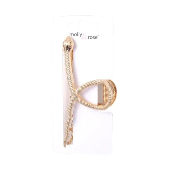 Molly And Rose Metal Snake Design Clamp