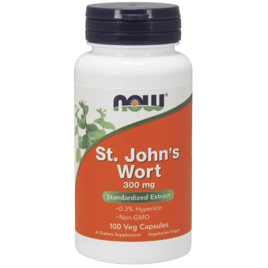 Now Foods St. John's Wort, 300Mg Vegicaps 100 Vegicaps