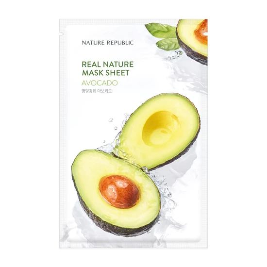 Nature Republic Real Nature Sheet Mask Avocado
