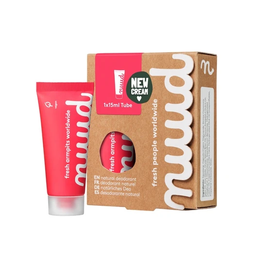 Nuud Natural Vegan Deodorant Starter Red New Cream