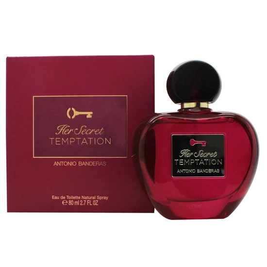 Antonio Banderas Her Secret Temptation Eau De Toilette 80Ml
