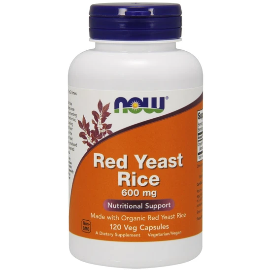 NOW Foods Red Yeast Rice 600mg