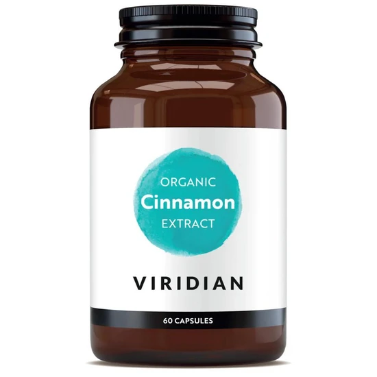 Viridian Organic Cinnamon Extract Capsules